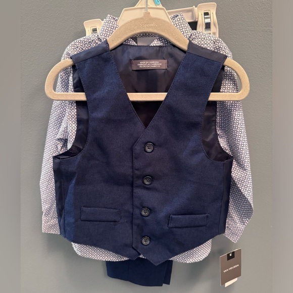 Van Heusen Boys 4 pc Formal Set, 24M - Picture 1 of 5